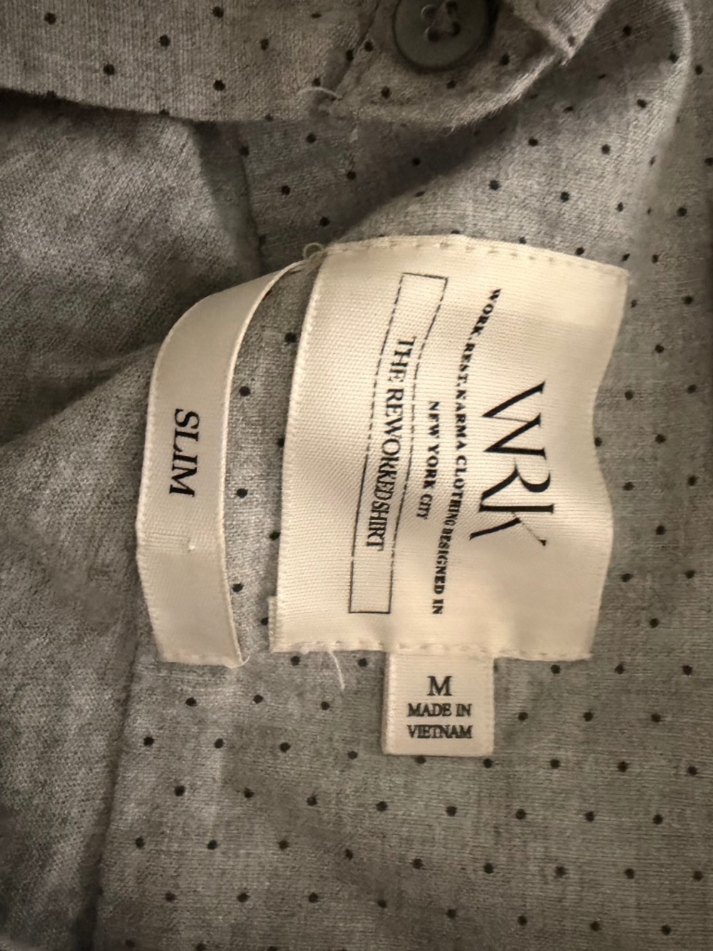 WRK casual button down